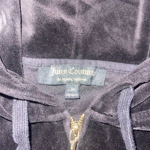 Juicy couture velour zip up - regular use - J on zipper fell off